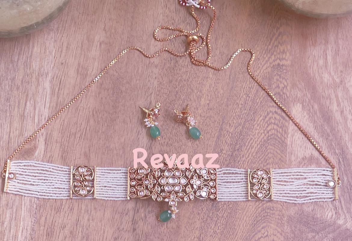 Kundan Pearl Necklace