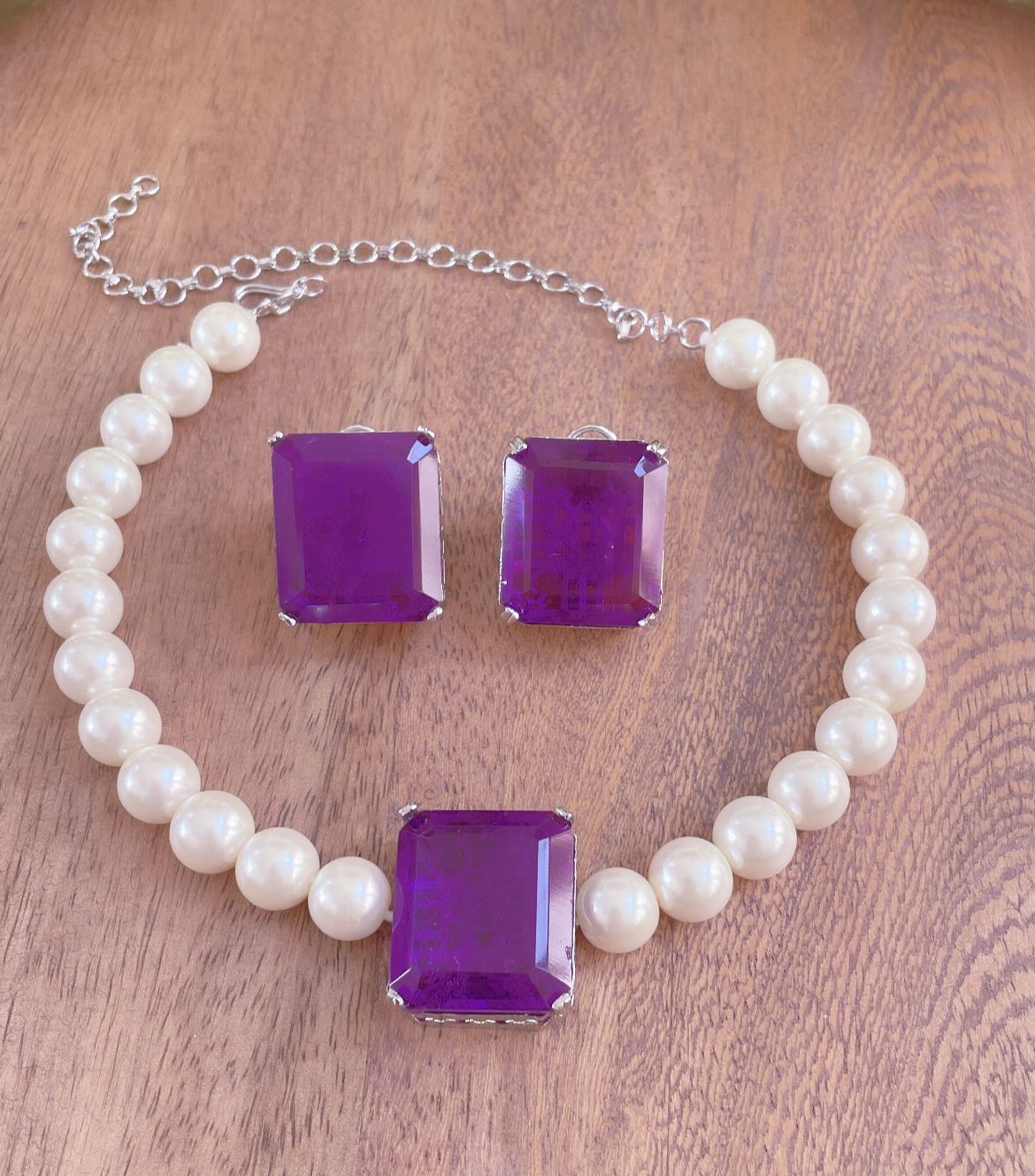 Pearl Doublet Necklace