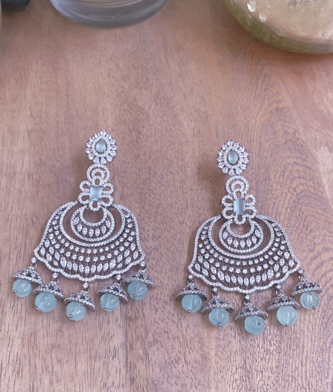 Statement CZ Earrings