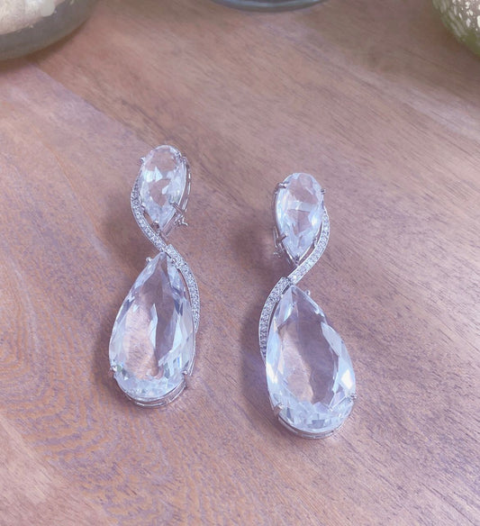 Multi-Faceted Hydro Cocktail Earrings